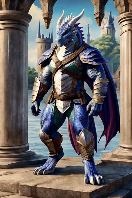 anthro dragon male scales muscular mature leather armor-20231028_190909_242059.png